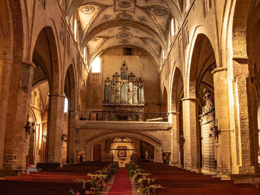 Vista interior de la Iglesia de San Miguel