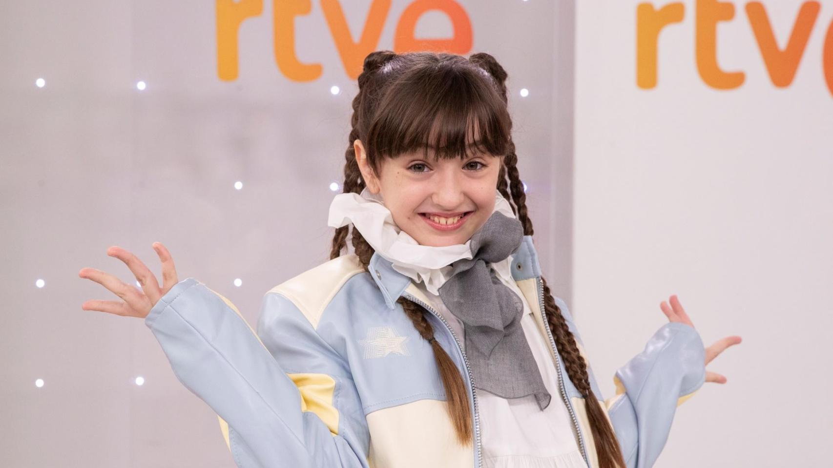 Chloe DelaRosa, representante de España en Eurovisión Junior 2024