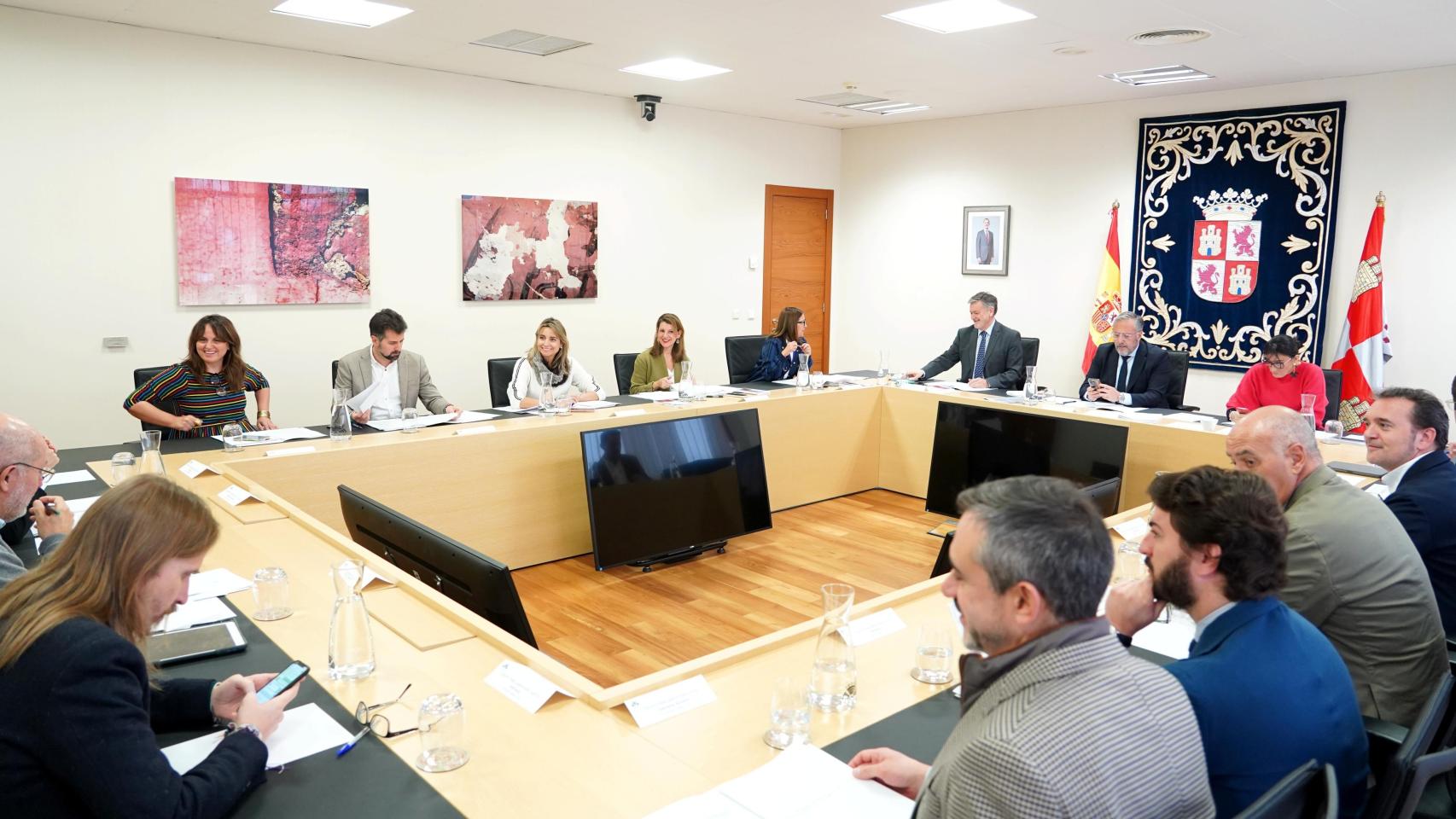 La reunión de la Junta de Portavoces de este viernes en las Cortes