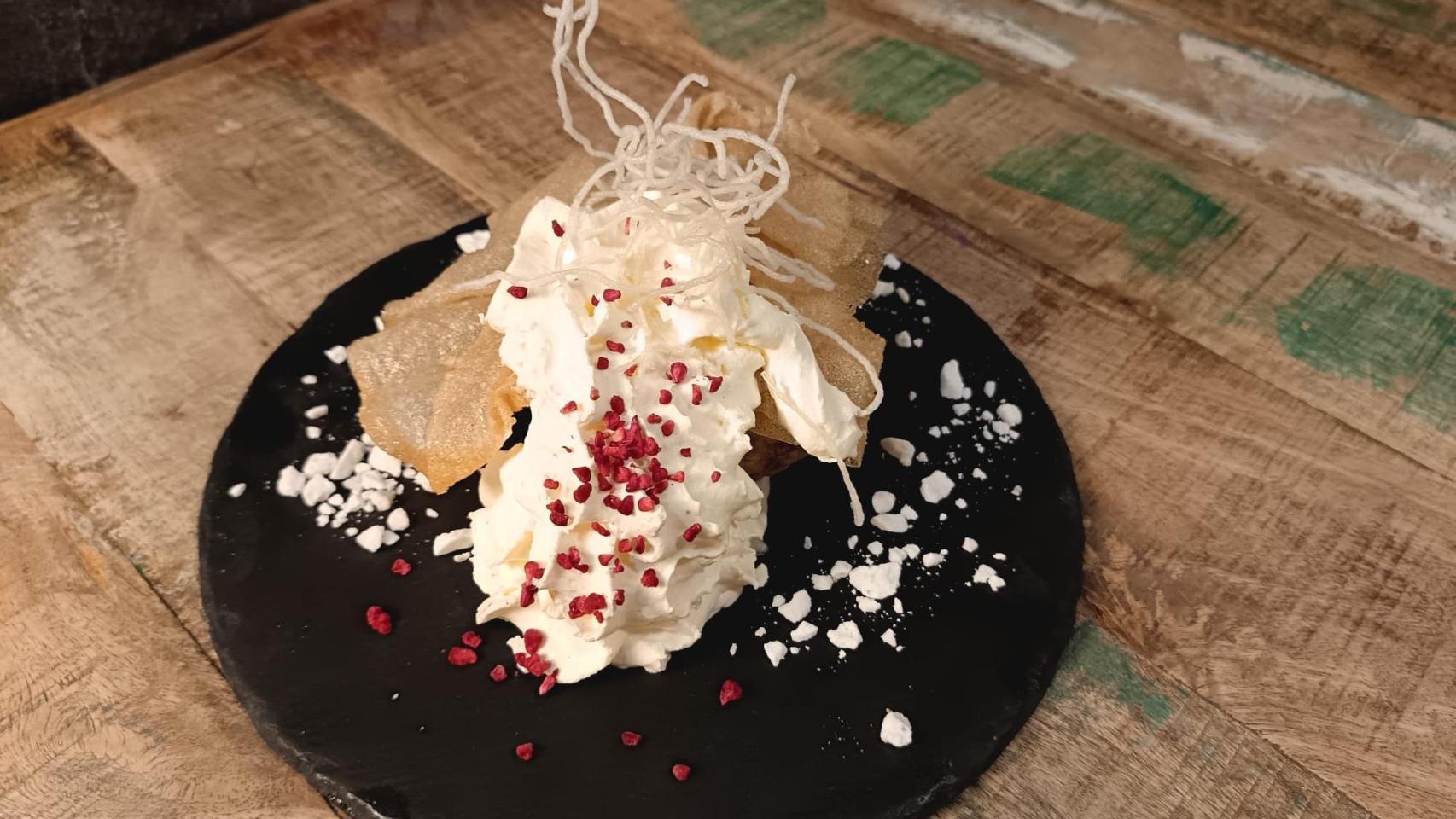 Tapa 'Explosión de cochinillo' del restaurante El Pícaro