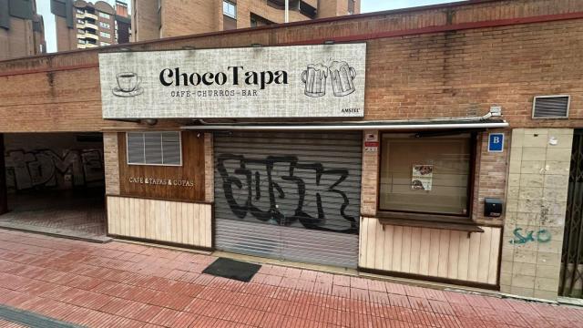 Imagen de la fachada de la nueva churrería en Parquesol.