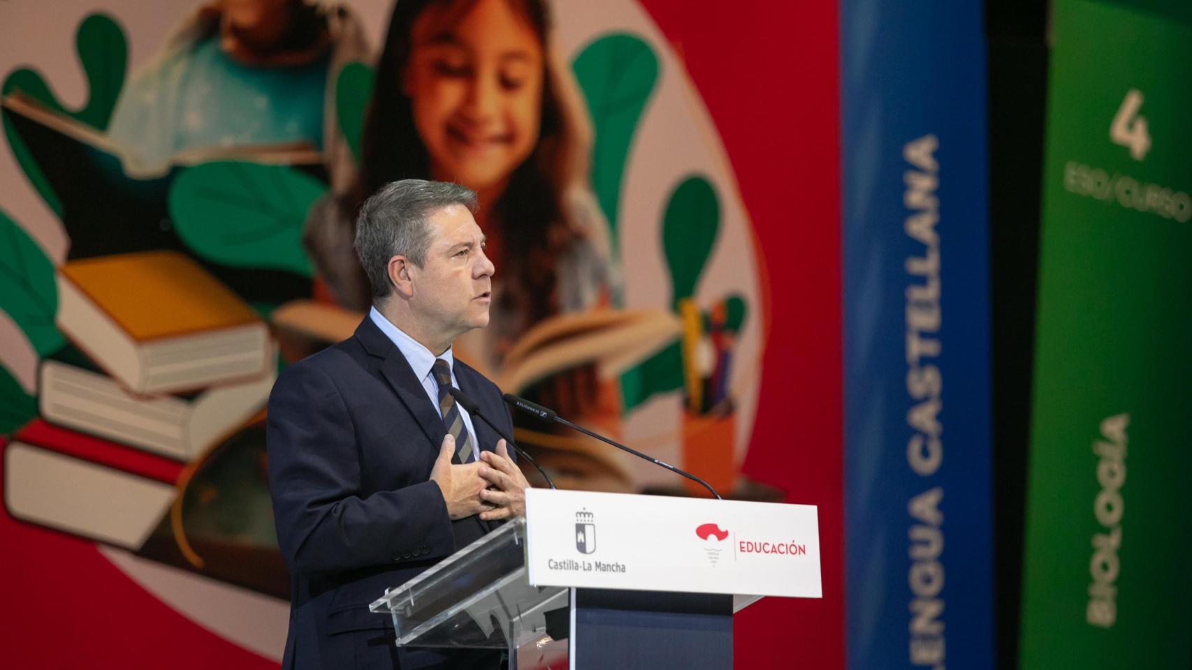 Emiliano García-Page, presidente de Castilla-La Mancha. Foto: JCCM.