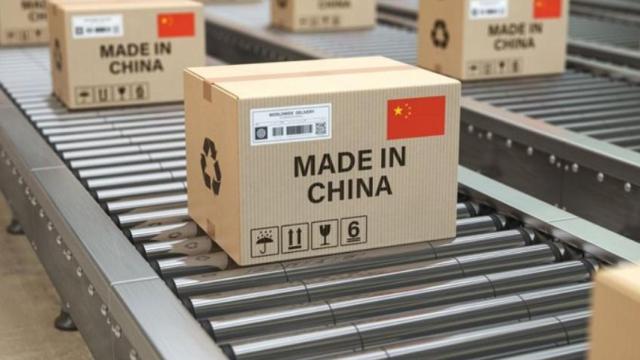 Caja procedente de China.