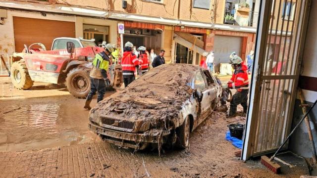 Bomberos de A Coruña en Paiporta