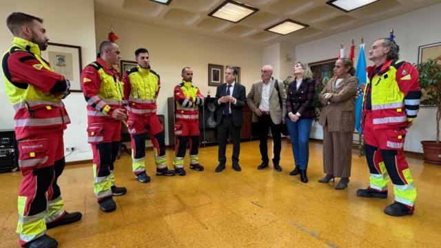 Caballero destaca el trabajo excepcional de los bomberos enviados a Valencia por la DANA