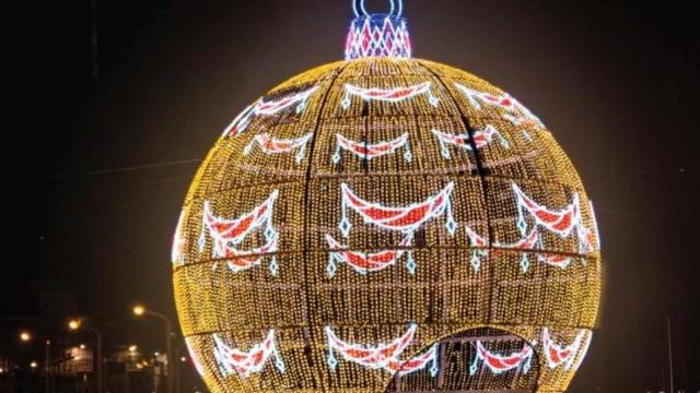 Primeras imágenes de cómo serán las luces de Navidad de A Coruña este año