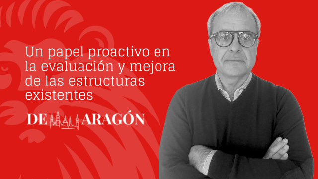 Carlos Turégano, decano del Colegio Oficial de Arquitectos de Aragón.