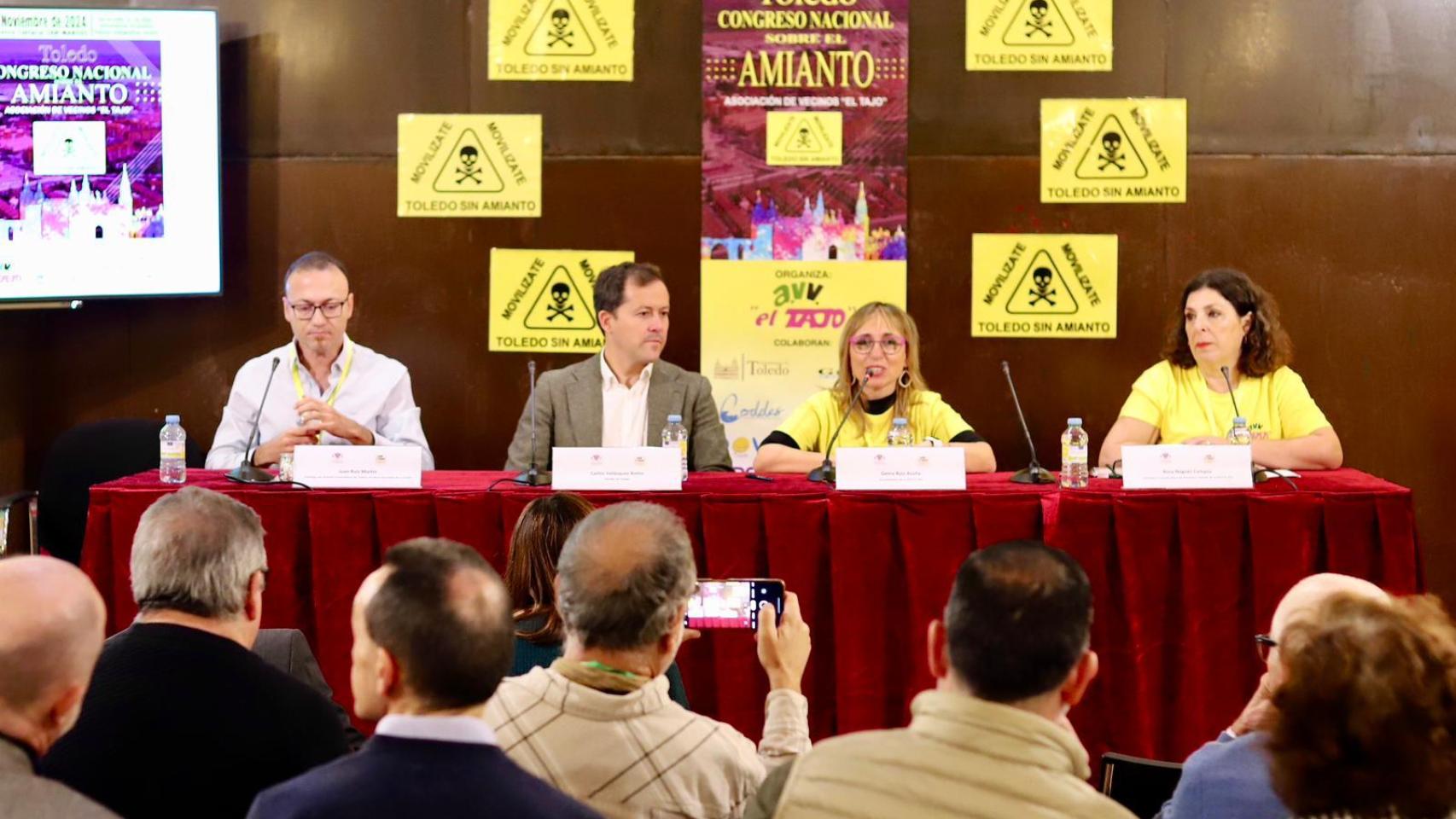 Congreso Nacional sobre el Amianto en Toledo.