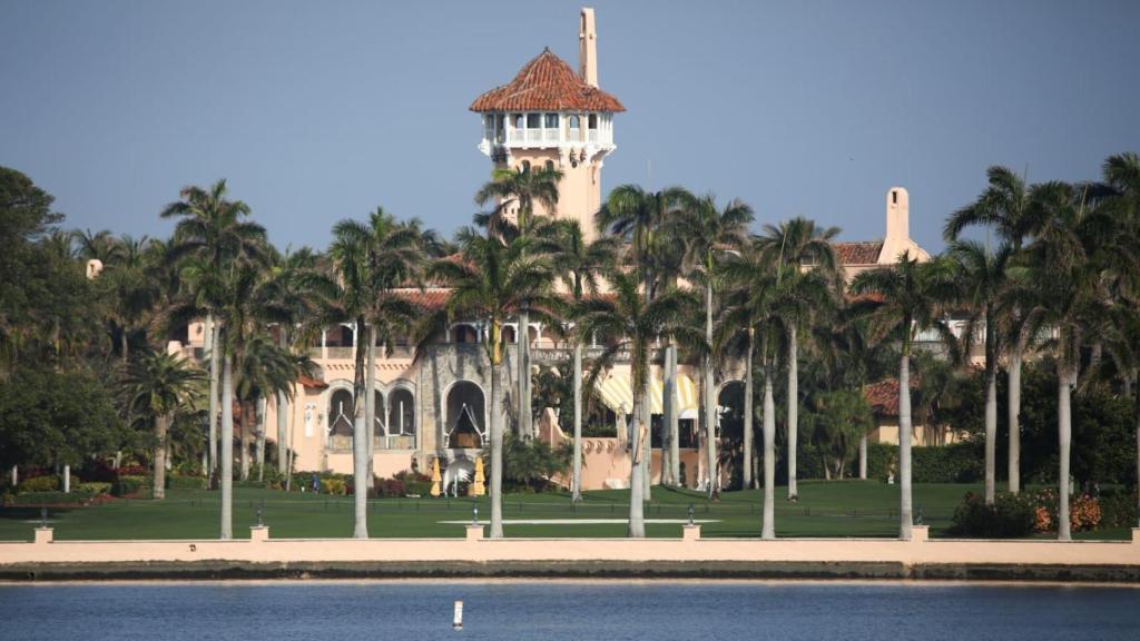 Vista de Mar-a-Lago, residencia de Donald Trump en Florida, en una fotografía de archivo.