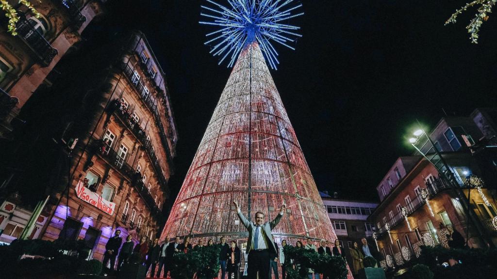 Encendido de las luces de Navidad de VIgo 2024