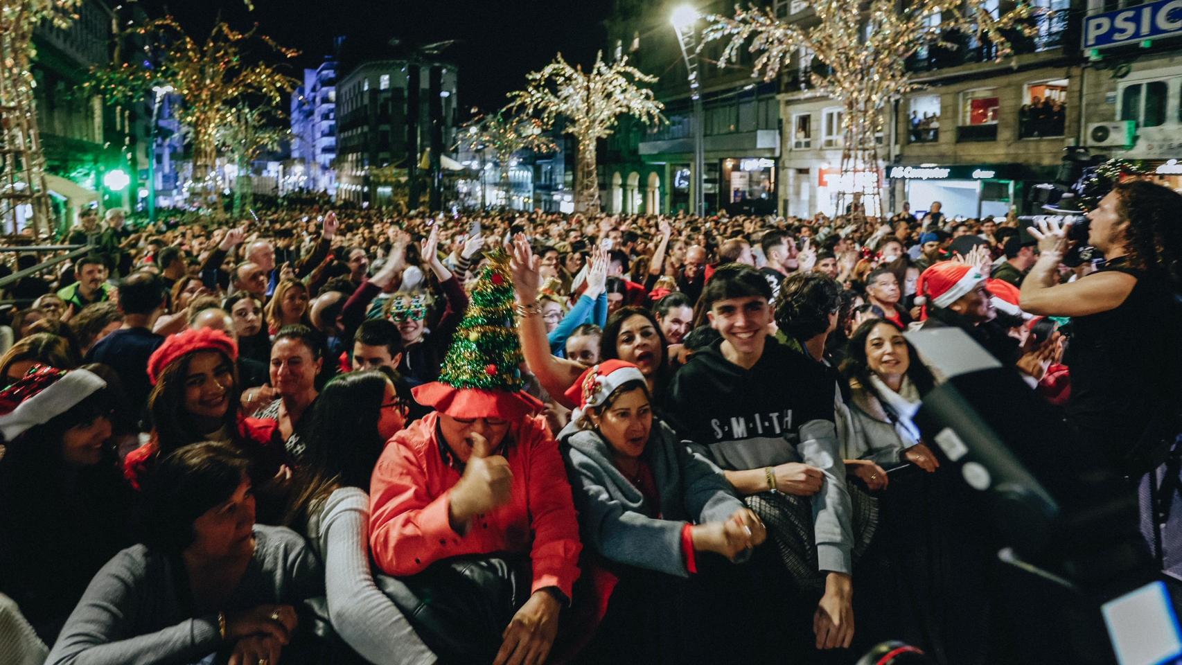 Encendido de las luces de Navidad de VIgo 2024