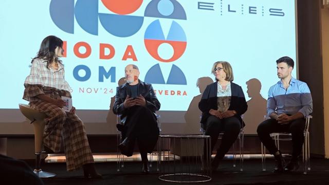 O debate da Moda Masculina en España con Carlos Volta, María Camino Matas y Pablo Herrera