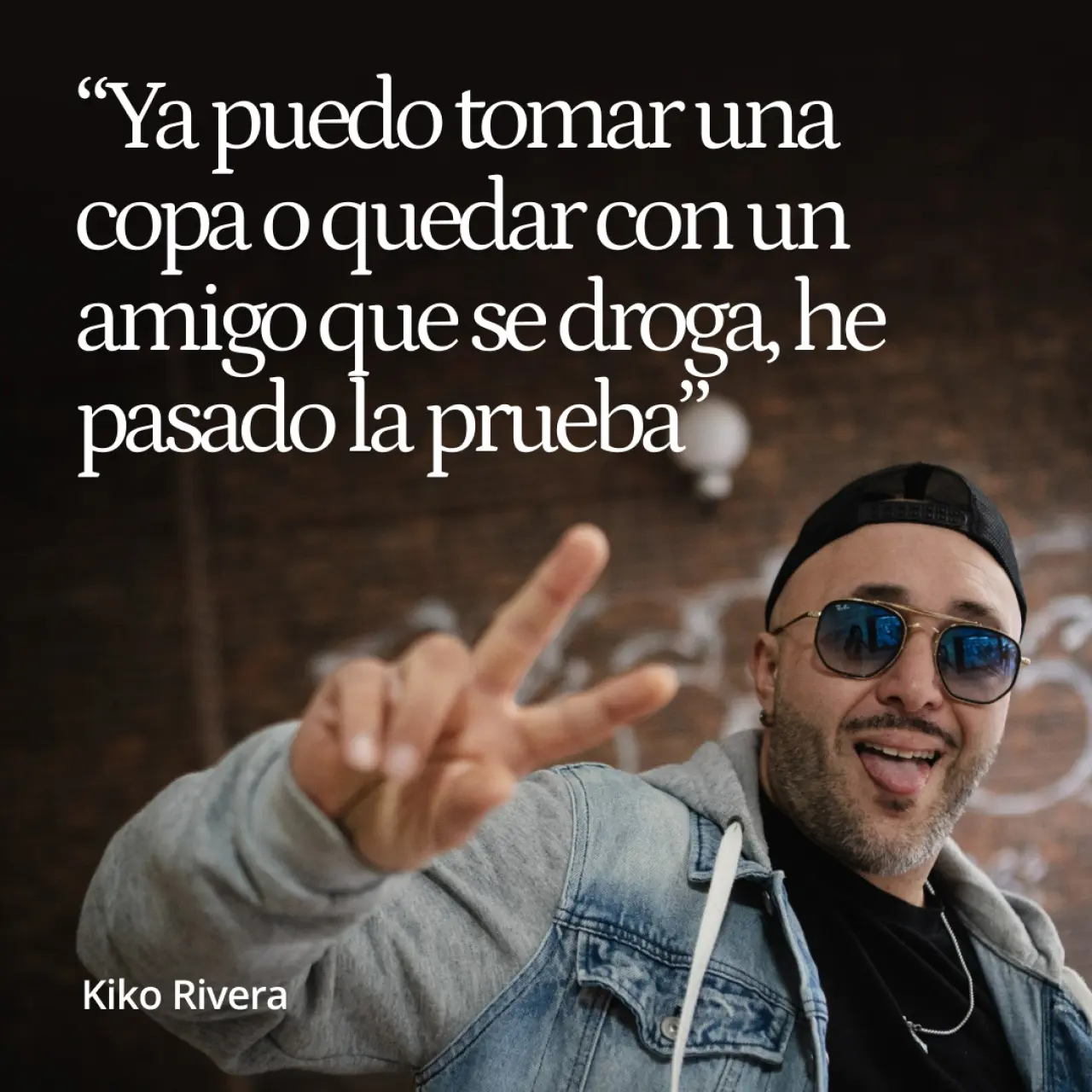 La resurrección de Kiko Rivera: "Ya puedo tomar una copa o quedar con un amigo que se droga, he pasado la prueba"