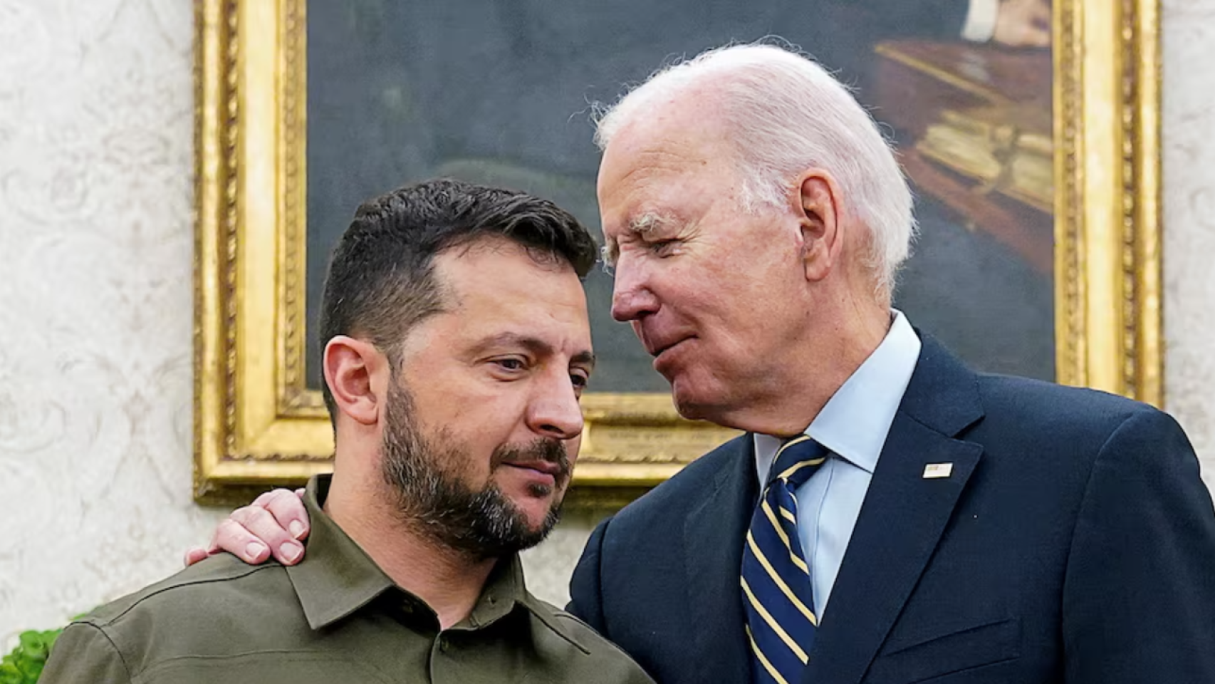 Volodímir Zelenski y Joe Biden en una foto de archivo del 21 de septiembre de 2024 en Washington