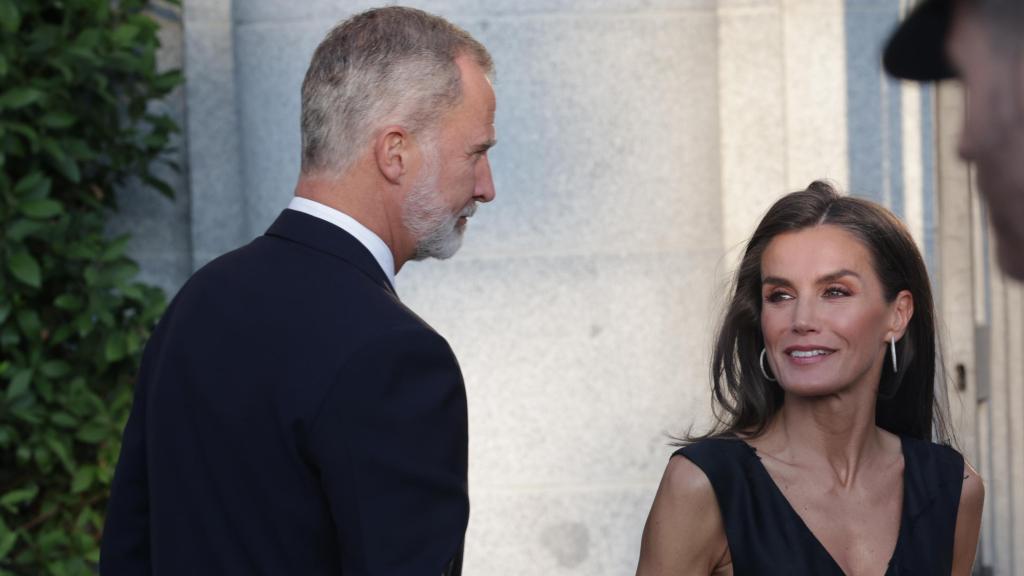 Felipe VI y Letizia en el inicio de la nueva temporada del Teatro Real el pasado octubre.