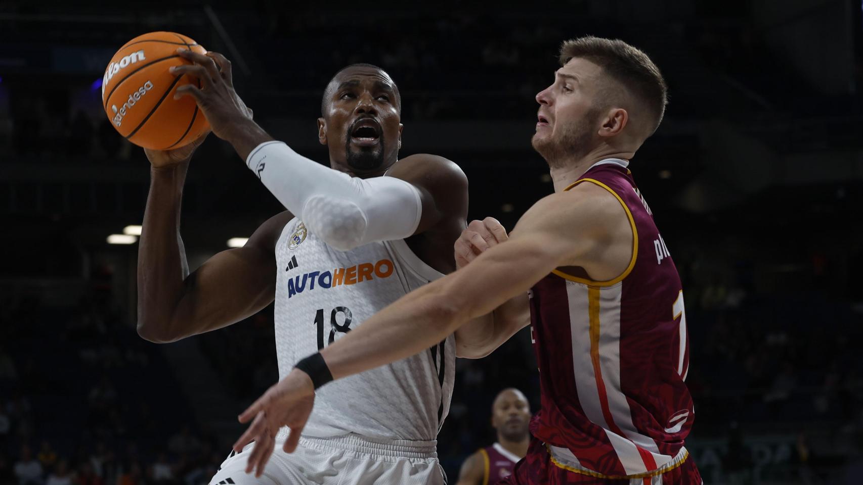 Ibaka, durante el partido frente a Hiopis Lleida.