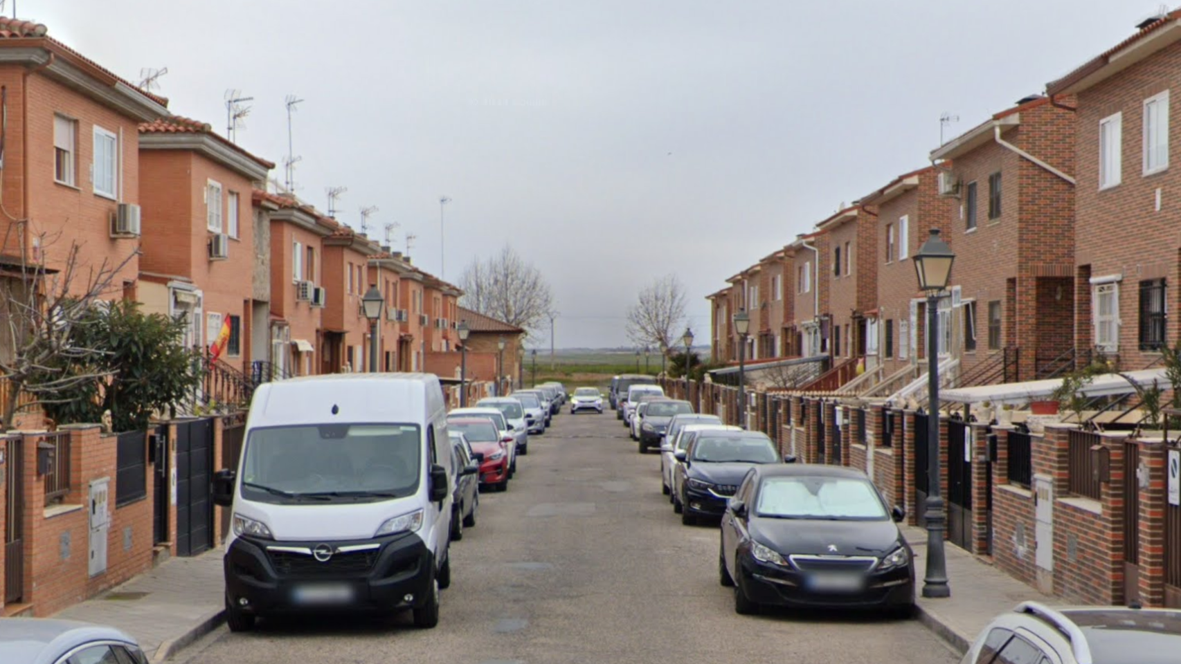 Calle la Marina, en Pantoja (Toledo).