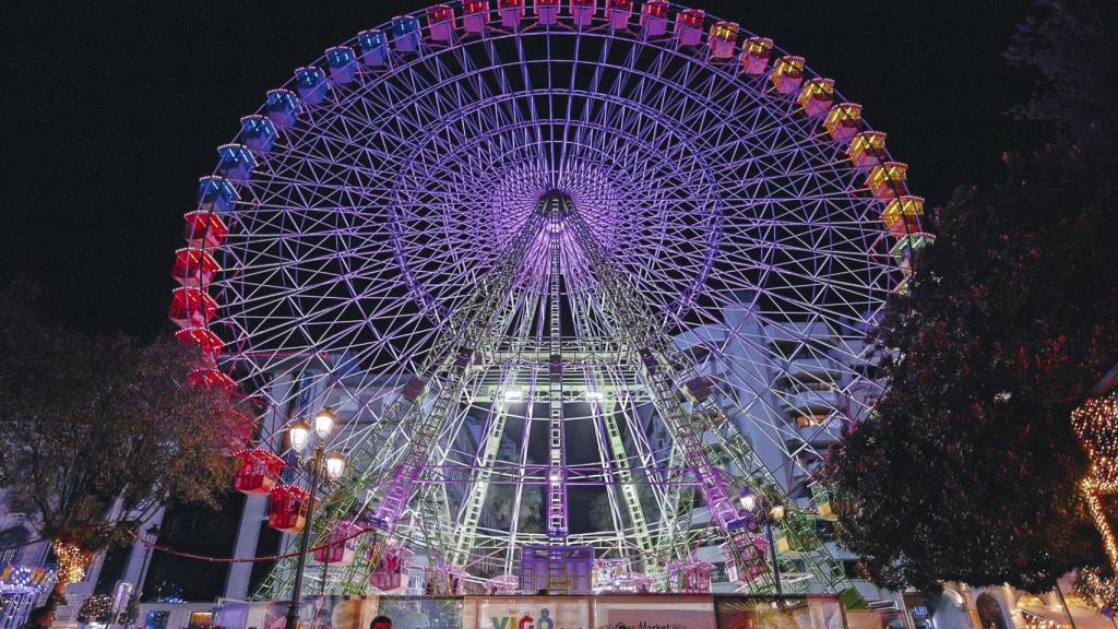 Noria de la Navidad de Vigo.