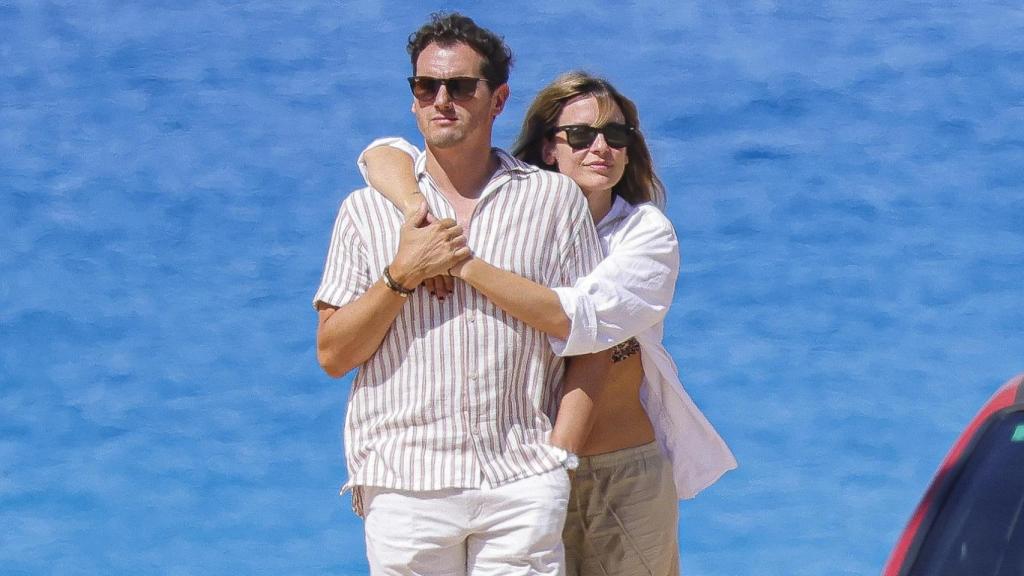 Albert Rivera y Carla Cotterli en una imagen tomada, el pasado mes de junio, en Ibiza.