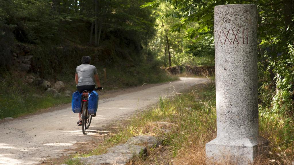 Ruta Vía de la Plata a su paso por Puerto de Béjar (Salamanca)