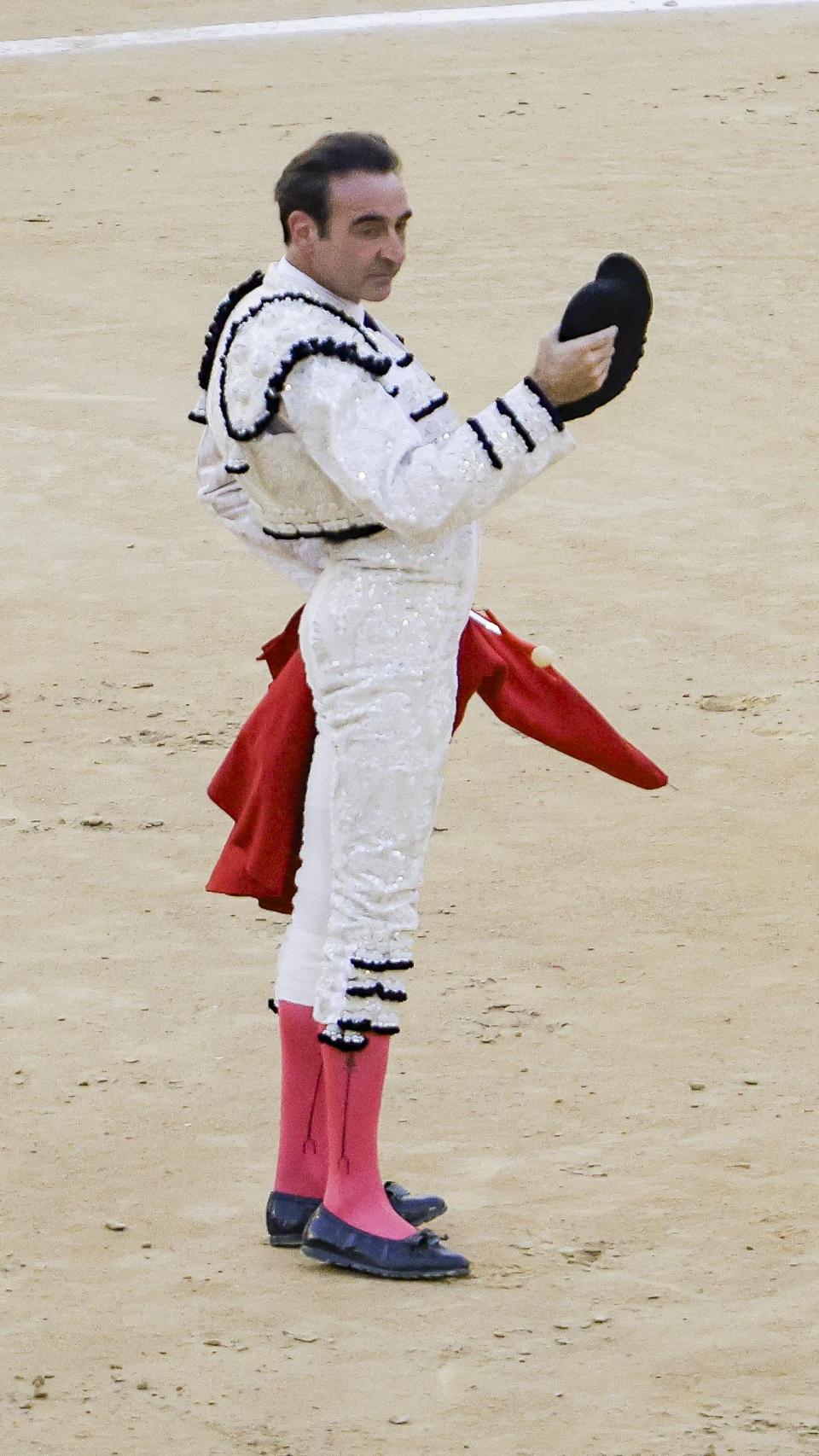 Enrique Ponce, durante su última gran faena en Valencia, el pasado mes de octubre.