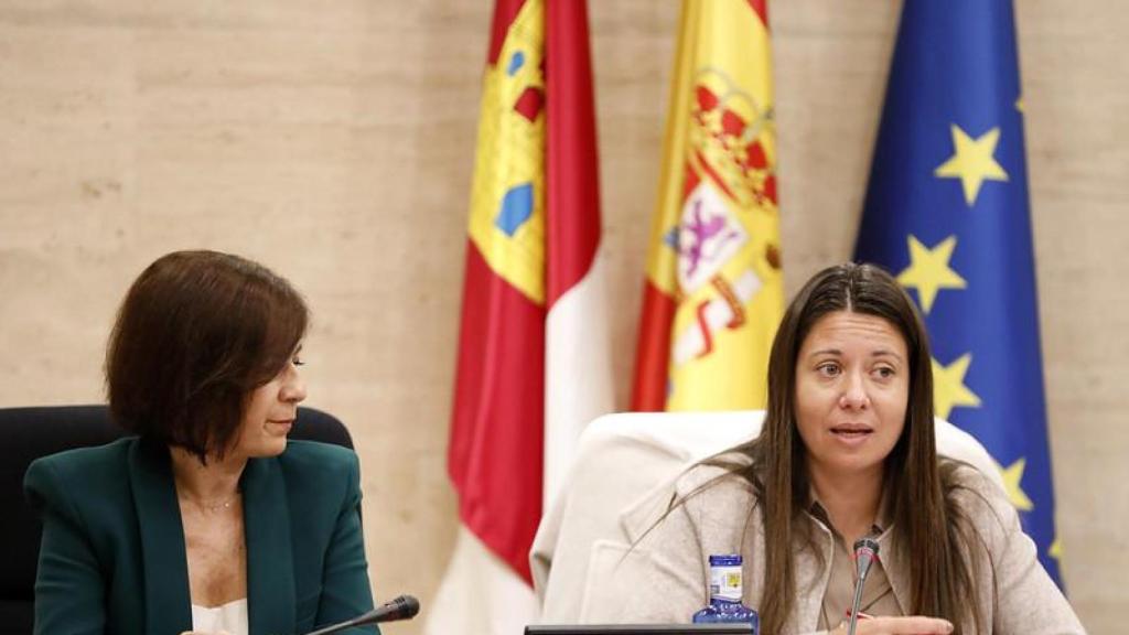 Un momento de la intervención de Bárbara García.