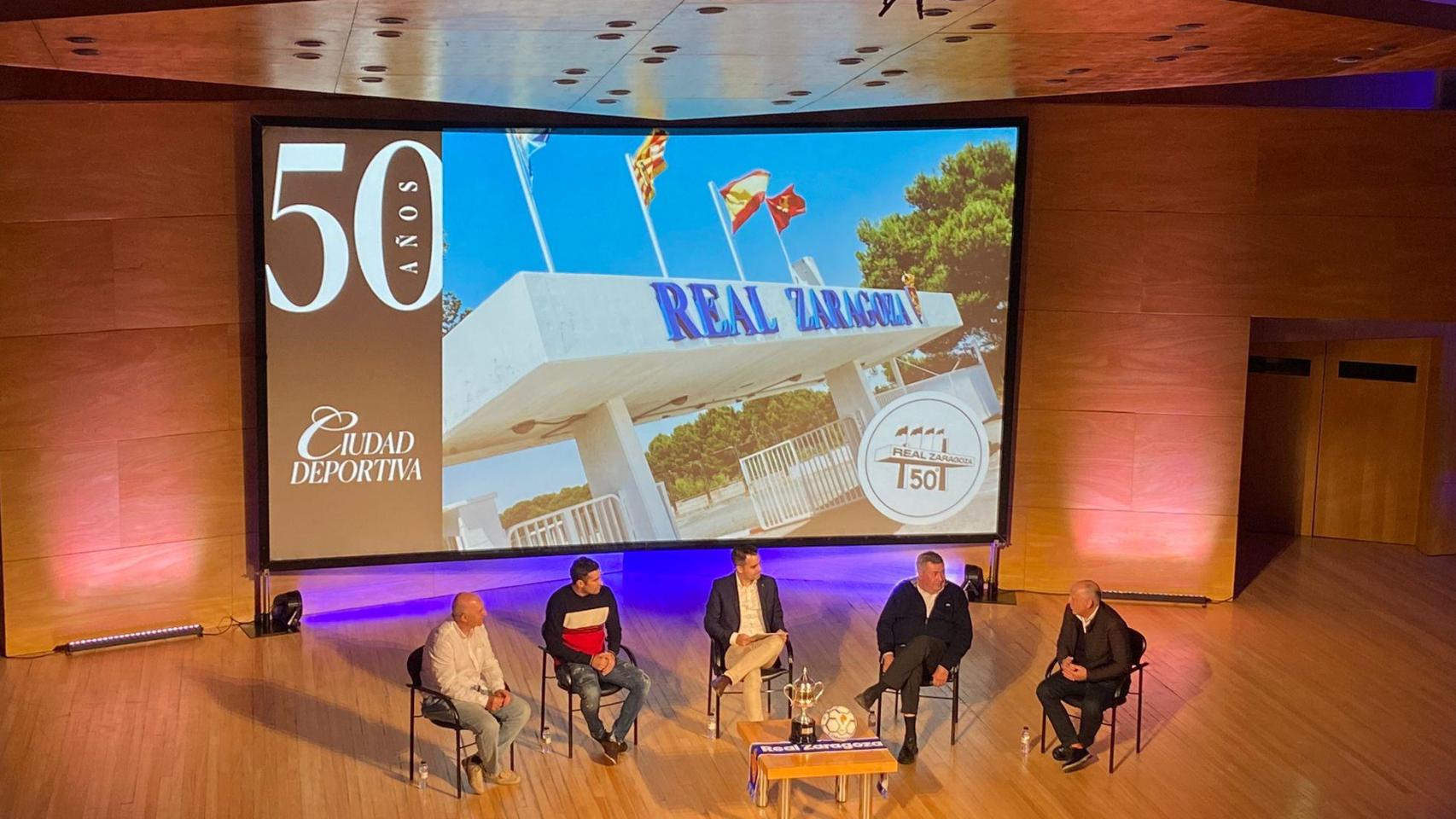 Acto de celebración 50 años Ciudad Deportiva Real Zaragoza.