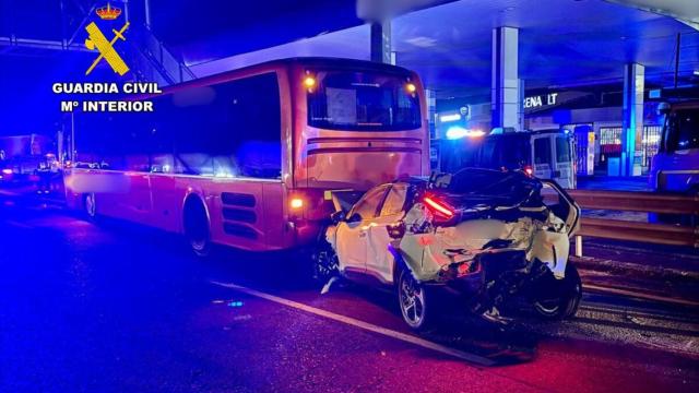 Accidente de tráfico en Figueruelas, Zaragoza