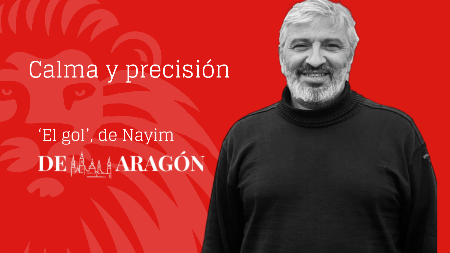 Nayim, exjugador del Real Zaragoza.