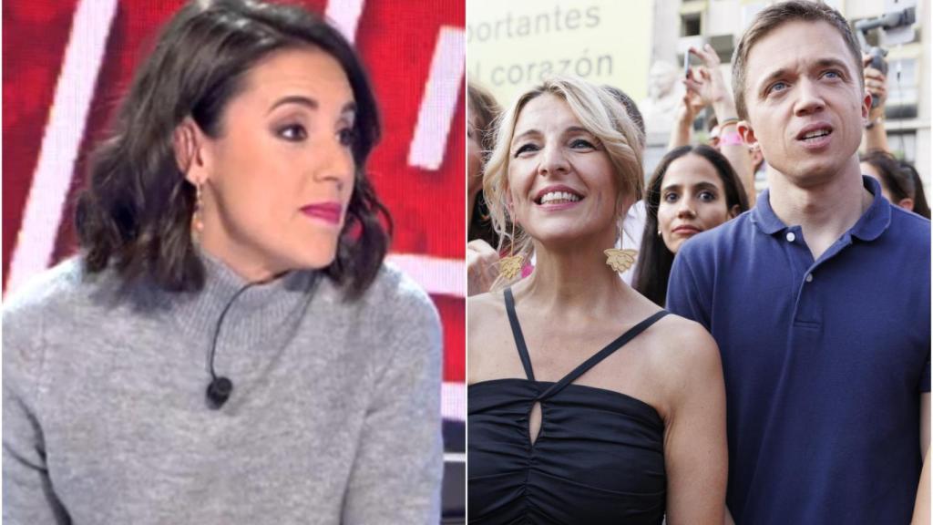 Irene Montero señala a Yolanda Díaz y Errejón en su estreno en 'Todo es mentira'.