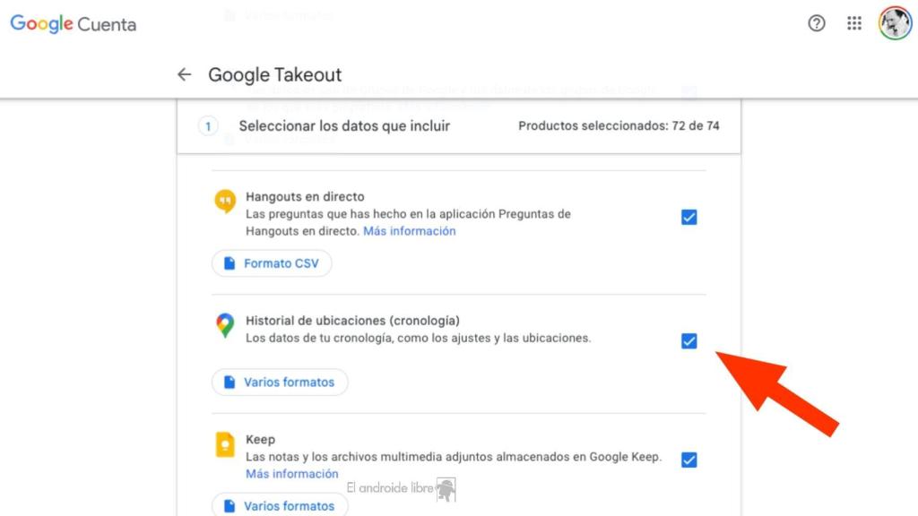 Google TakeOut