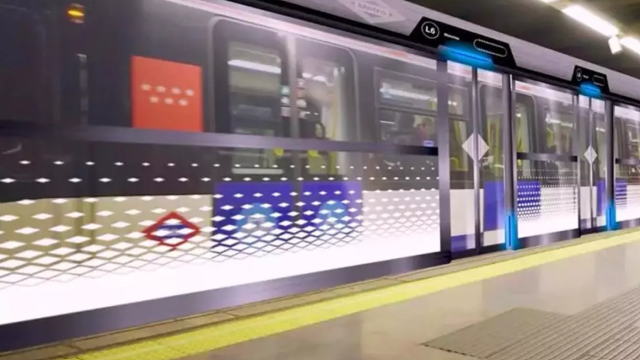 Uno de los futuros trenes automáticos de la Línea 6 de Madrid.