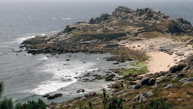 Castro de Baroña, en Porto do Son.