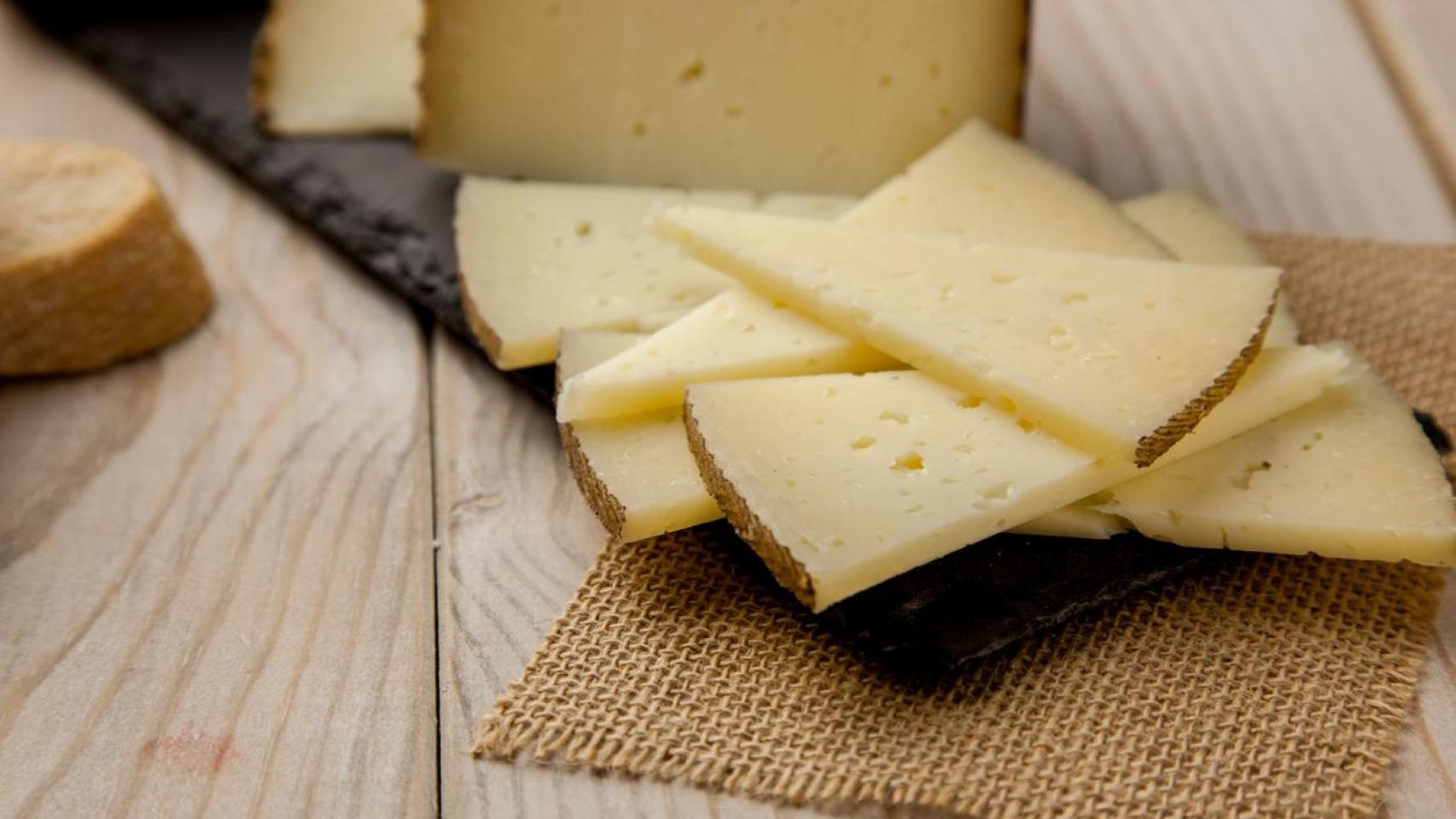 Queso manchego.