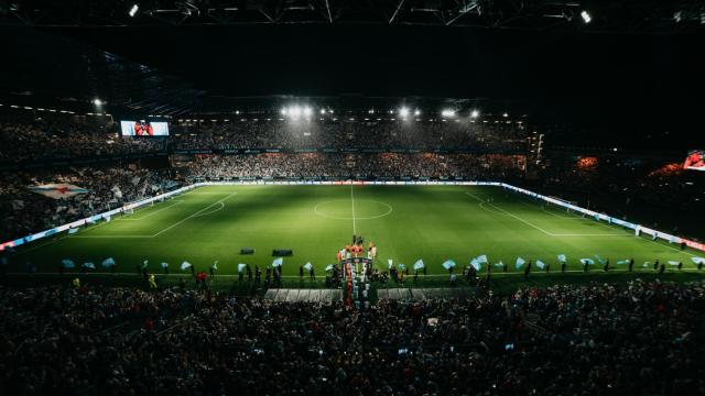 Estadio Municipal de Balaídos, en Vigo.