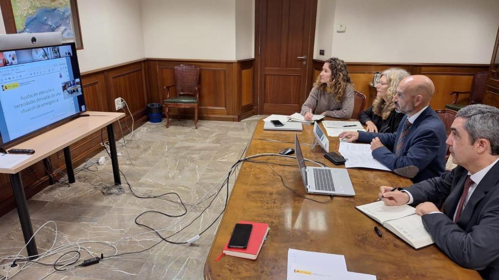 Reunión por videoconferencia del subdelegado del Gobierno en Málaga, Javier Salas, con ayuntamientos afectados por las DANA.