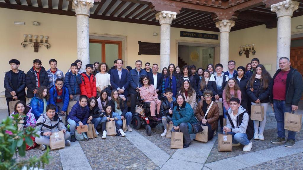 Pleno infantil en la Diputación de Valladolid