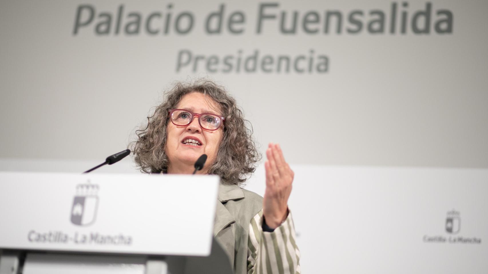 Mercedes Gómez, consejera de Desarrollo Sostenible de Castilla-La Mancha.