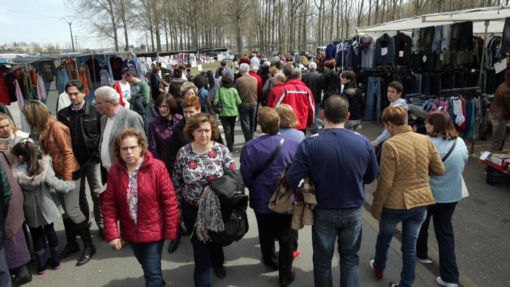 Cada domingo cientos de personas acuden al Rastro salmantino en La Aldehuela (2)