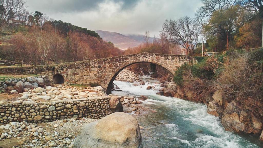 Puente romano de Jarandilla de la Vera, Cáceres.