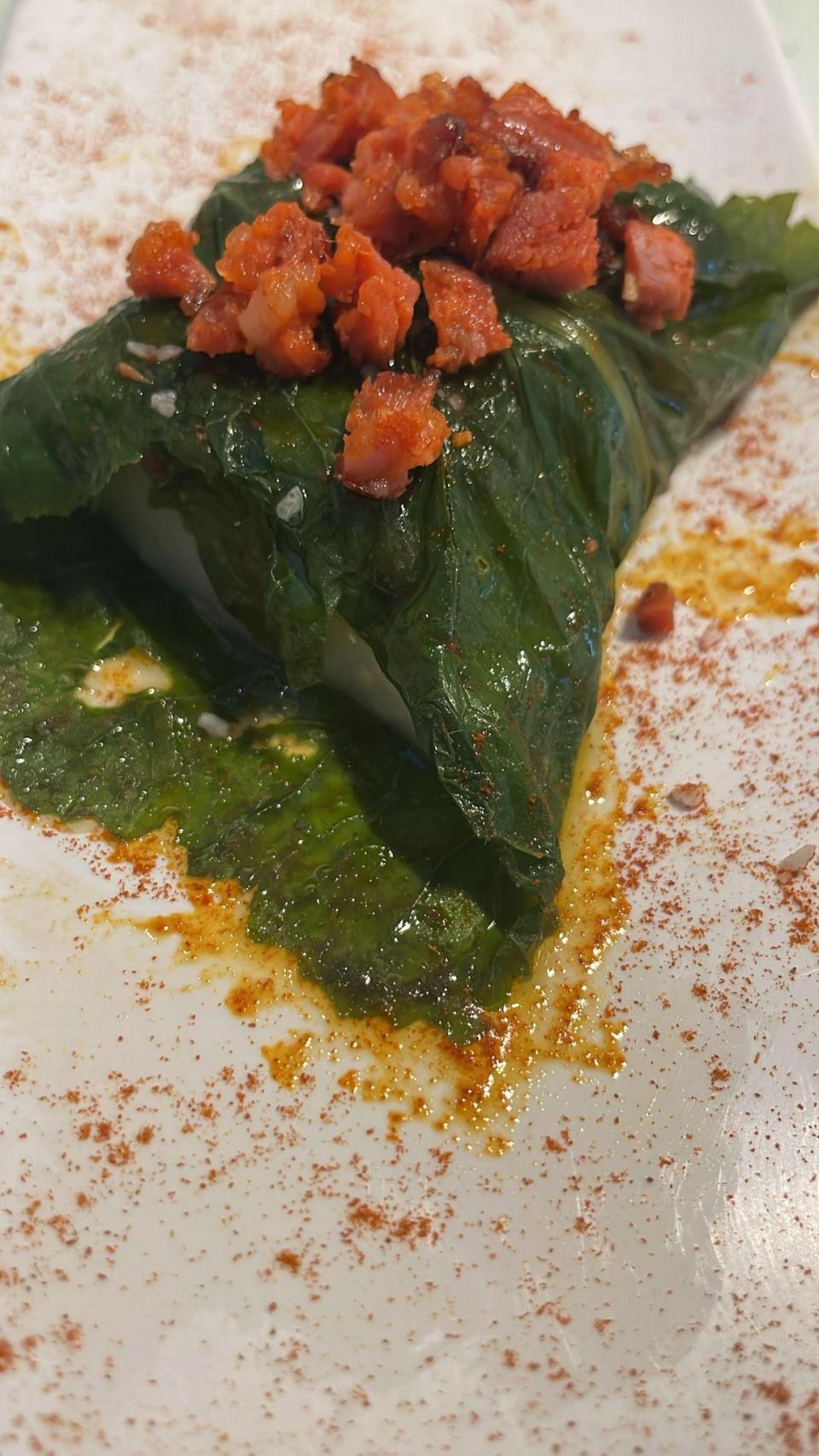 Rollo de cocido gallego de Gastrobar Pérez