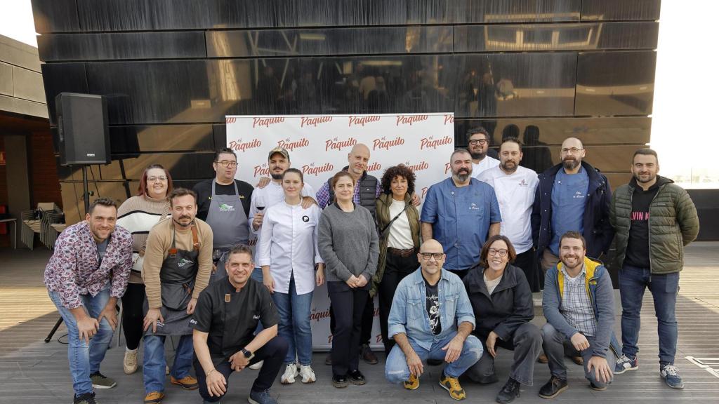 Cocineros concursantes Mejor Paquito de España