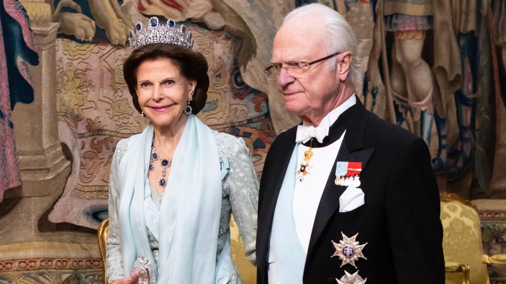 Los reyes Carlos Gustavo y Silvia de Suecia en una imagen de archivo.