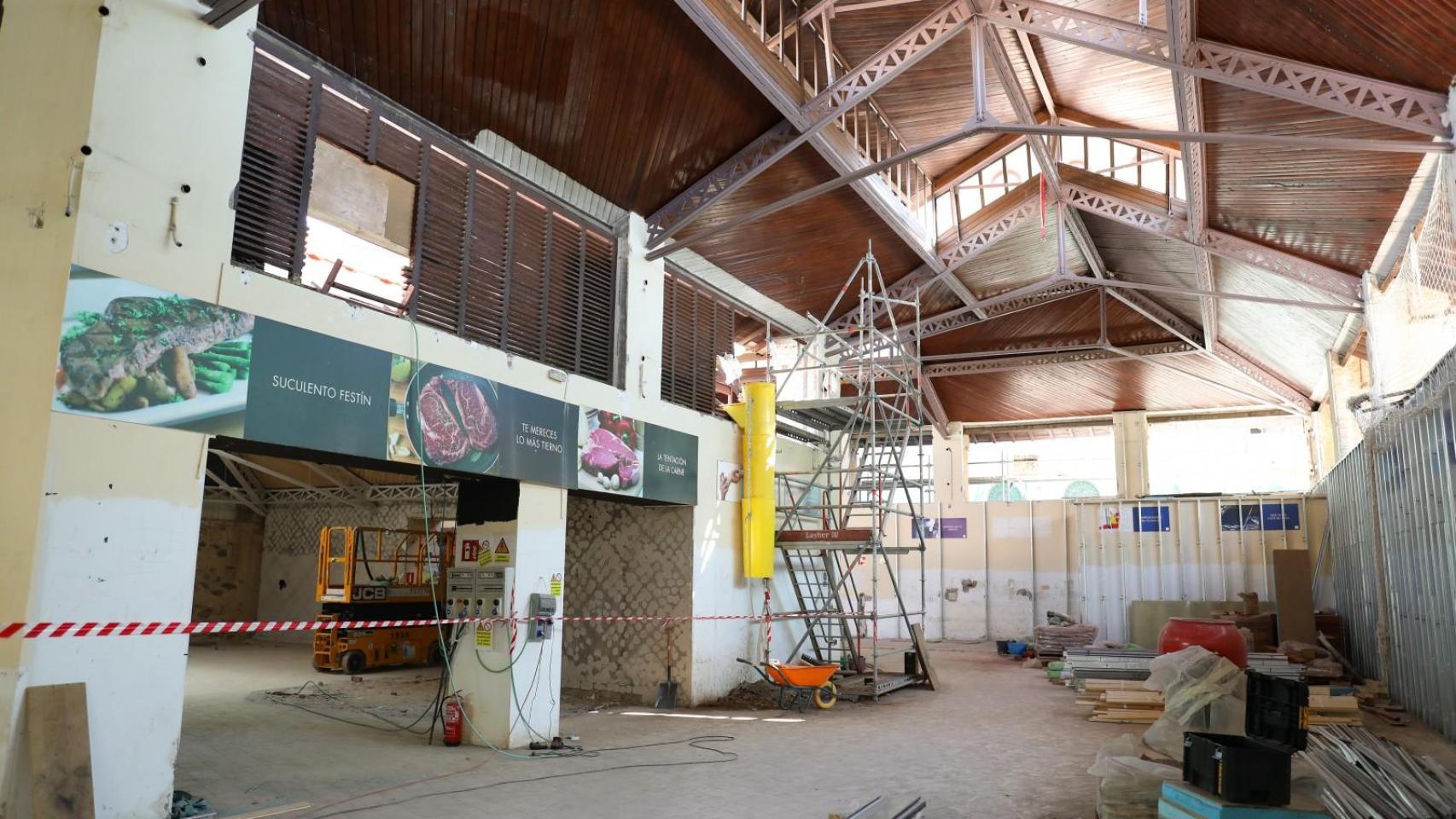 El mercado de abastos del Casco de Toledo ha sido sometido a una rehabilitación integral con fondos europeos.