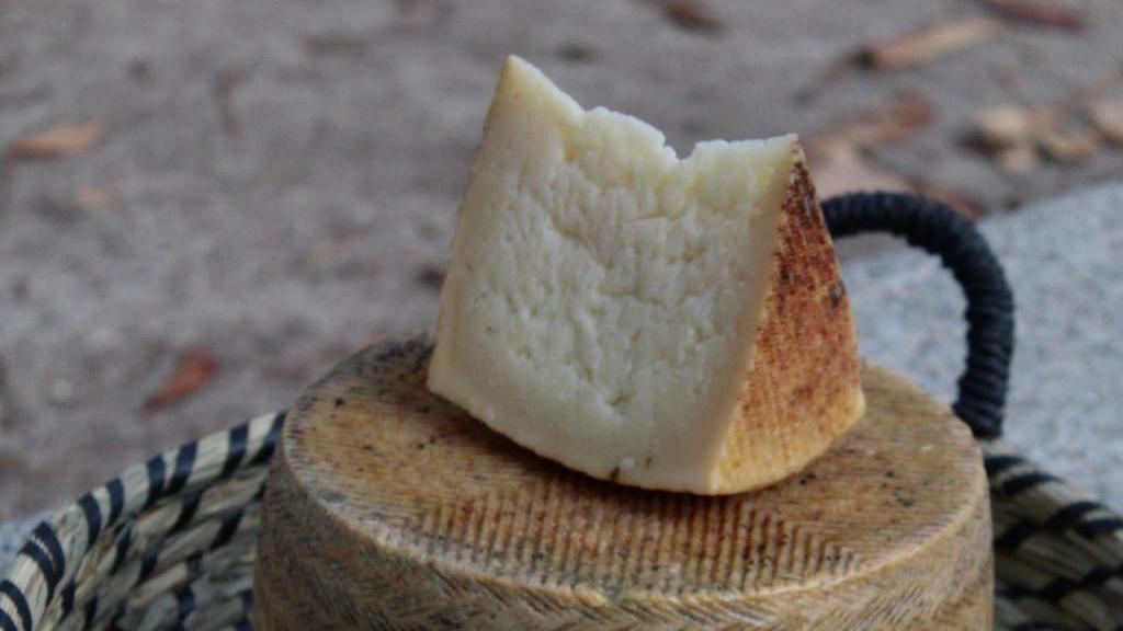 Queso Semicurado de Oveja de 'La Mueda'.