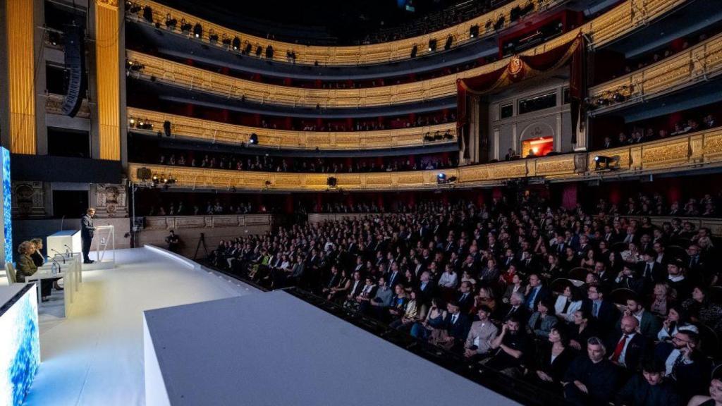 El público en el Teatro Real.