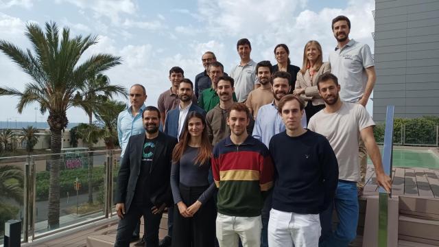 Emprendedores y representantes de Eria en una 'bootcamp' celebrada en el marco de su apuesta por la innovación abierta.