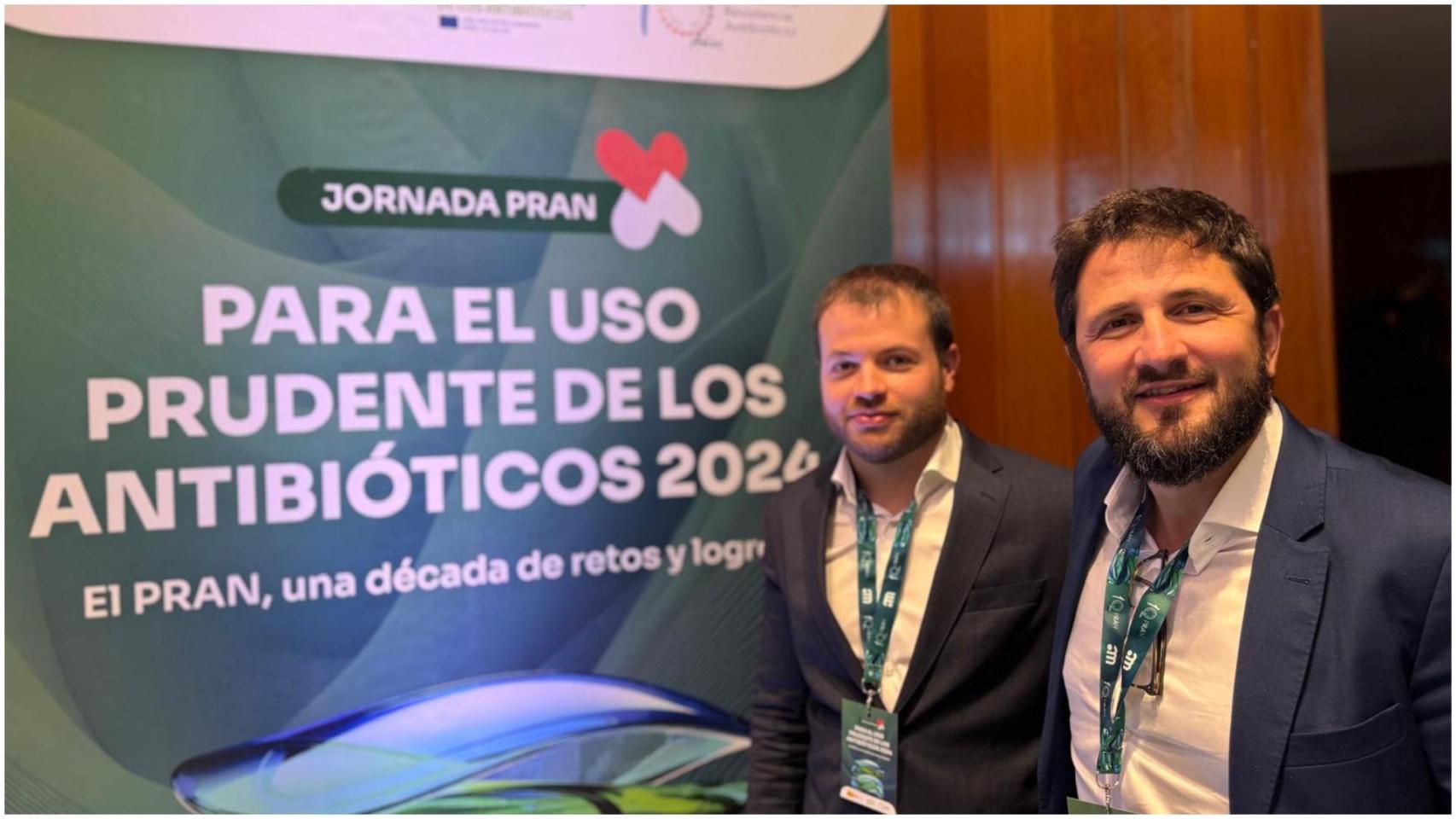 Sergio Figueiras, director de innovación de Bahía Software, y Cristóbal Bernardo, responsable principal del proyecto Gralenia