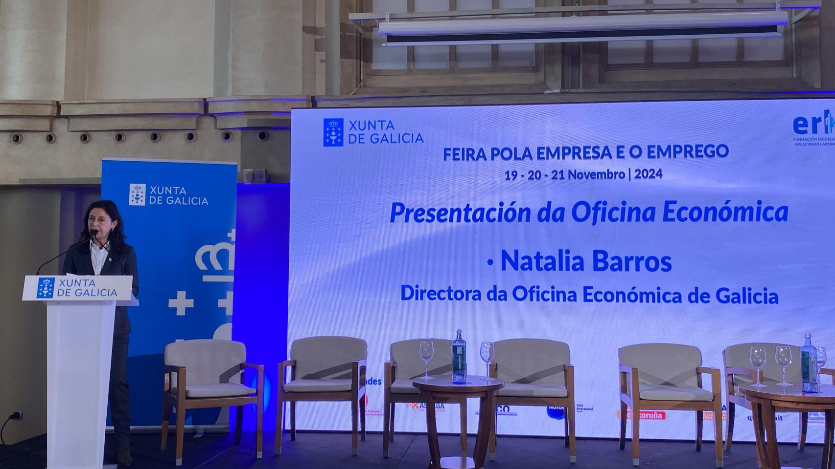 La Xunta presenta la Oficina Económica en A Coruña