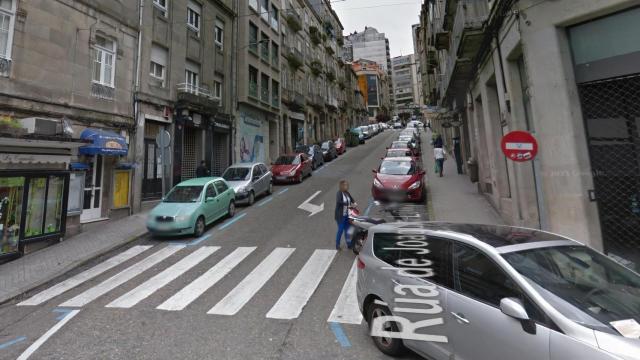 Imagen de la calle Joaquín Loriga, en Vigo.